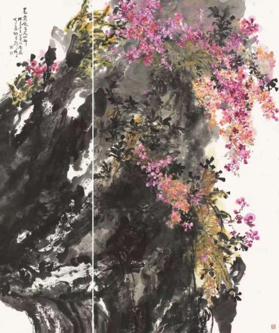 晨露凝香花似锦 200cmX240cm